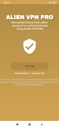 برنامه‌نما ALIEN VPN PRO عکس از صفحه