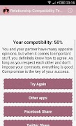 برنامه‌نما Relationship Compatibility عکس از صفحه