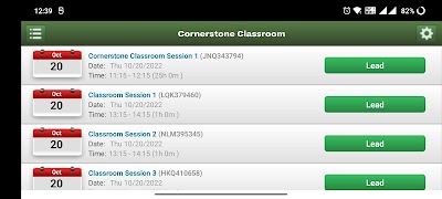 برنامه‌نما Cornerstone Classroom عکس از صفحه