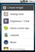 Brightness 1 Click captura de pantalla 1
