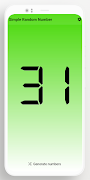 Basit Rastgele Sayı Ekran Görüntüsü 2