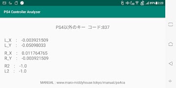 PS4 Controller Analyzer syot layar 1