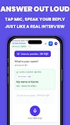 1 Schermata InterviewBoss: AI Viva Prep