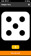 Simple Dice تصوير الشاشة 4