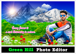 پوستر Green Hill Photo Editor