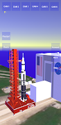 Saturn V Rocket 3D Simulation 스크린샷 1
