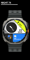 Night 74 - watch face 포스터