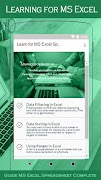 Learn for Microsoft Excel Spre Ekran Görüntüsü 3
