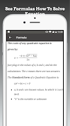 Quadratic Equation Solver screenshot 4