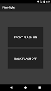 Front and Back Flashlight imagem de tela 1