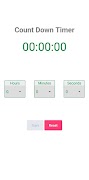 برنامه‌نما Count Down Timer عکس از صفحه