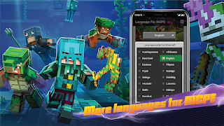 Language for Minecraft Affiche