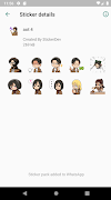 Attack On Tittan Sticker WA Screenshot 4
