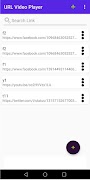 برنامه‌نما URL Video Player عکس از صفحه