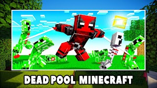 Deadpool Mod for Minecraft PE Affiche