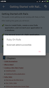 برنامه‌نما Ruby On Rails Docs عکس از صفحه