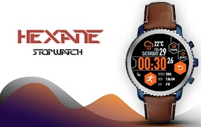 Hexane Digital Watch Face Screenshot 4