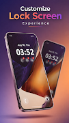 Lock Screen Note 20 Style captura de pantalla 3