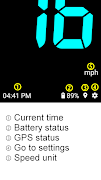 برنامه‌نما Bicycle Speedometer عکس از صفحه