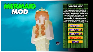 Mermaids Mod Addon for MCPE ảnh chụp màn hình 7