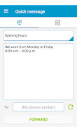 Quick message manager скриншот 2