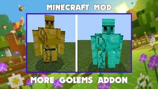 برنامه‌نما Iron Golem Mod for Minecraft عکس از صفحه