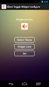 Silent Toggle Widget Affiche