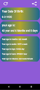 Age Calculator Ekran Görüntüsü 4