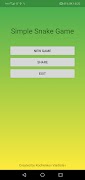 Simple Snake Game Poster