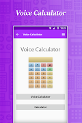 Voice Calculator 海報