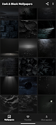 برنامه‌نما Dark Amoled Wallpapers عکس از صفحه