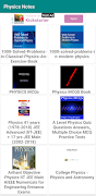 برنامه‌نما Physics Notes عکس از صفحه
