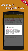 Sim Unlock Complete Guide 스크린샷 3