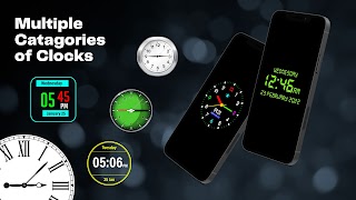 Digital Clock Lock Screen Pro اسکرین شاٹ 4