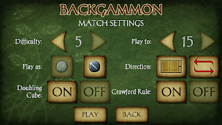 Backgammon screenshot 2