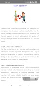 Addiction Recovery App Guide screenshot 3
