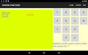 INVERSE FUNCTIONS screenshot 5