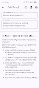 Contract Agreement Templates screenshot 2