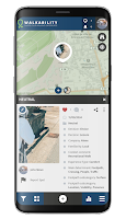 Walkability screenshot 2