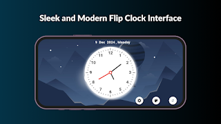 Flip Clock - Desk Clock captura de pantalla 3
