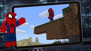 Super Spider-Man Mod Minecraft syot layar 2