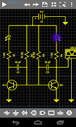 برنامه‌نما Droid Tesla Circuit Simulator عکس از صفحه