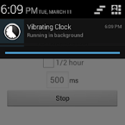 برنامه‌نما Vibrating Clock for smartwatch عکس از صفحه