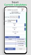 Electric Current Calculations captura de pantalla 1
