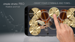 Simple Drums Pro: Virtual Drum screenshot 1