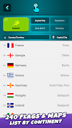 Country Flags 2: Geo Quiz اسکرین شاٹ 6