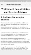 Cours Secourisme screenshot 6