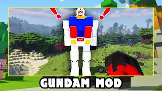 Gundam Mod for Minecraft PE screenshot 1