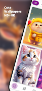 1 Schermata Cute Wallpapers HD | 4K