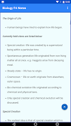 برنامه‌نما Biology Form 1-4 notes عکس از صفحه